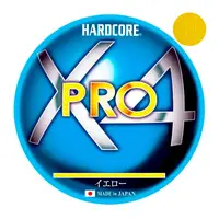 Шнур Duel Hardcore X4 Pro 150m PE1.0 18lb yellow 0.17mm 8.0kg