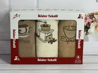 ikizler 006 40х60см., 3 шт/уп., кухонные махровые полотенца.