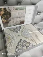 Hermes постельное белье. Ронфорс. Евро размер. Fiesta Турция.
