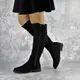 Ботфорты женские Fashion Kippy 2272 40 размер 25,5 см Черный