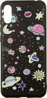 Чехол-накладка TOTO Cartoon Soft Silicone TPU Case Huawei Y6 Pro 2019 Space Planets Black