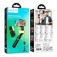 Монопод-трипод HOCO Single-axis camera stabilizer selfie stick DYY06 |BT5.2, 182-1040mm, 4.7/7.2"|