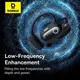 Наушники Baseus Eli Sport 1 Open-Ear TWS Earbuds |BT5.3, App, EQ, OTA, 65/600mAh, 7.5h|