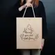Коробка для вина на три бутылки "Because you can't drink flowers", английский
