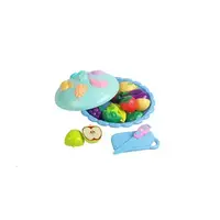 Детский набор продуктов Fruit Vegetable, нож, доска, продукты на магнитах. Blue (146731)