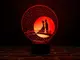 Сменная пластина для 3D ламп "Мост влюбленных" 3DTOYSLAMP