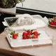Контейнер для еды с ручкой 31х24х7 см пластиковый пищевой контейнер 2.5 л HP-27-10