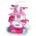 Набор для уборки "TK Union Group", пылесос на батарейках, подсветка. Pink with White (133730)