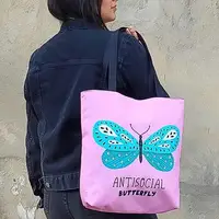 Сумка женская Tenderness Antisocial butterfly 37x33 см (ST_20M054_BL)
