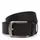 Мужской кожаный ремень Borsa Leather V1115DPL05-black