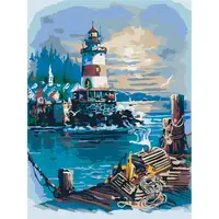 Картина по номерам "Маяк" Bambi 10593-NN 30х40 см