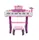 Детский синтезатор Electronic Piano 3B с микрофоном со стулом. Pink (144982)