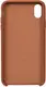 Чехол-накладка TOTO Leather Case Apple iPhone XS Max Brown
