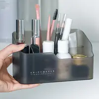 Органайзер для косметики 8386 16.5х8.5х10 см 3 предмети чорний