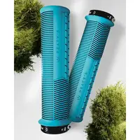 Грипси Peaty's Monarch Grip Mushroom, Thin 30>32mm, Trail Comfort, Turquoise