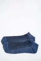 Короткі чоловічі шкарпетки кольору джинс 131R1157