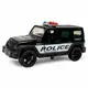 Машинка металлическая "АВТОПРОМ. MERCEDES-BENZ G-CLASS POLICE" (ЧЕРНАЯ)