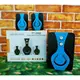 Колонки для ПК компьютера USB SPEAKER FT-2060 Чёрные с синим