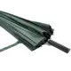 Механический зонт Lesko T-1001 Green 24 спицы однотонный анти-шторм