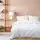 Постельное белье Lotus Home Perfect Ranforce - Lace белый евро