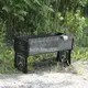 Мангал именный со встроенной шашлычницей и мотором на 12 шампуров - Вова *баш
