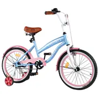 Велосипед двухколесный Tilly CRUISER 18" T-21837 blue+pink
