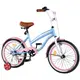Велосипед двухколесный Tilly CRUISER 18" T-21837 blue+pink