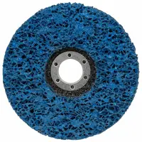 Круг зачистной из нетканого абразива (коралл) Т27 Ø125×22.23мм синий средняя жесткость SIGMA (9176711)