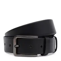 Мужской кожаный ремень Borsa Leather 125v1fx68-black