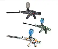 Дитячий іграшковий автомат стріляючий орбізами GUN TOYS WH10 Орбібольний кулемет - пістолет з гелевими кульками