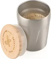 Термокружка Troika "Espresso doppio" 160 мл, серая