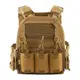 Тактическая плитоноска M-Tac бронежилет без плит Cuirass Coyote Жилет военный разгрузочный жилет