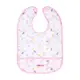 Слюнявчик клеёнчатый с липучкой Akuku A0183 pink