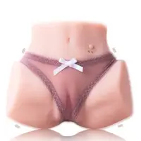 Vicky vibrating секс-лялька торс з 3 режимами швидкості та 7 режимами вібрації