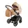 Коляска 2 в 1 Broco Miracle Black 9023-BMB-06, beige, бежевий