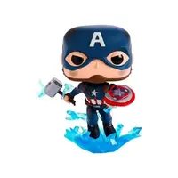Игровая фигурка Funko POP! Marvel серии "Мстители: Финал" - Капитан Америка с мьёльниром