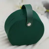 Скринька для прикрас футляр для зберігання коштовностей і аксесуарів футляр 10х9х5 см оксамит, зелений