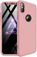 Чехол-накладка GKK 3 in 1 Hard PC Case Apple iPhone X Rose Gold