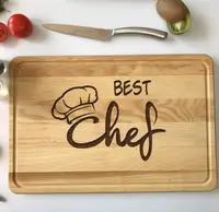 Деревянная кухонная доска «Best Chef»  45 х 30 см