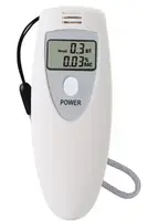 Электронный алкотестер Alcohol Tester White (0919)