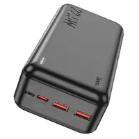 УМБ HOCO Astute fully compatible power bank J101B 30000mAh |2USB/Type-C, 20W/3A, PD/QC|
