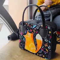 Сумка женская Kitto Лисичка 25x20x9 см (SKI_20F002_BL)
