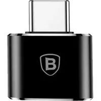 Адаптер-переходник Baseus USB Female To Type-C Male, Black (CATOTG-01)
