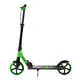 Самокат двухколесный Best Scooter, колеса PU, 1 амортизатор, с ручным тормозом, зажим руля. Black and Green (147565)