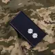 Шеврон на липучке погон звание ДСНС Лейтенант 5х10 см вышитый патч нашивка