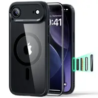 Чехол + стекло ESR для iPhone 17 Air - Classic Hybrid MagSafe + Glass, Clear/ Black (289044)
