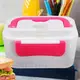 Ланч бокс электрический с подогревом Lunch Heater 220 V Pro, ланч бокс от сети. Цвет: розовый
