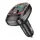 Адаптер автомобильный HOCO Pole BT FM transmitter E76 |2USB/1Type-C, 45W/3A, PD/QC|