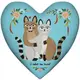 Подушка сердце З тобою так тепло! 37x37 см (4PS_18L007)