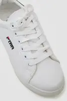 Кеди жіночі, колір біло-чорний, 243R21-1